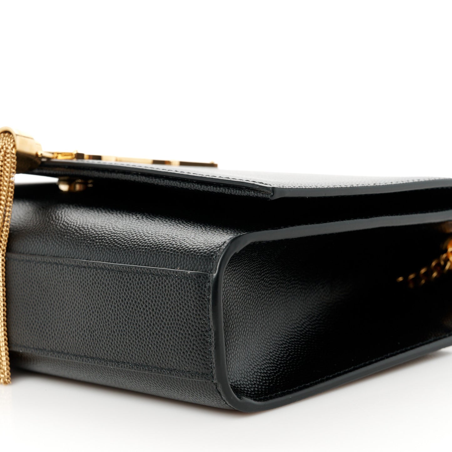 Grain De Poudre Medium Classic Monogram Kate Tassel Satchel Black