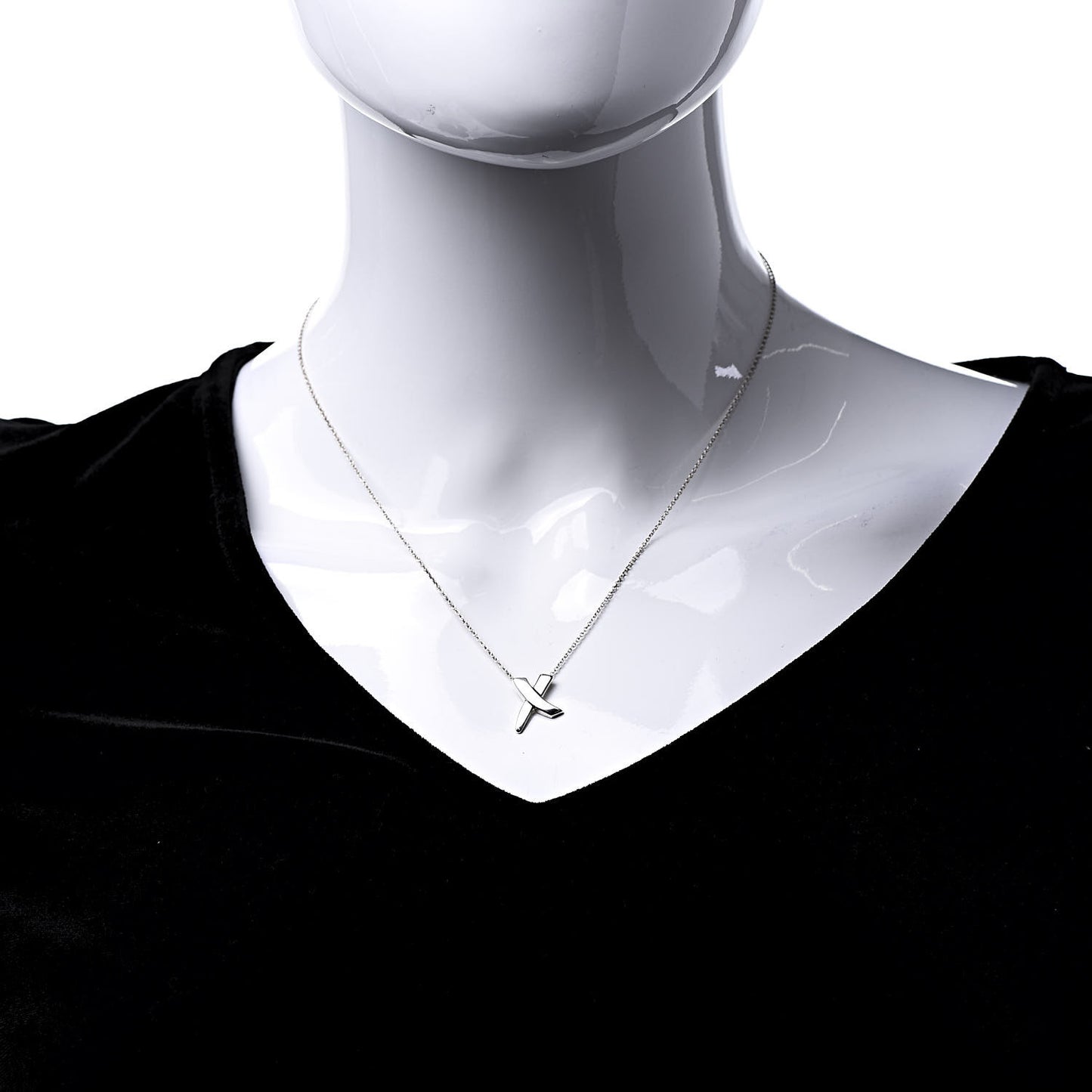 Sterling Silver Paloma Picasso Graffiti X Pendant Necklace