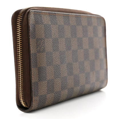 Louis Vuitton Damier Ebene Zippy Organizer Wallet 3 of 11