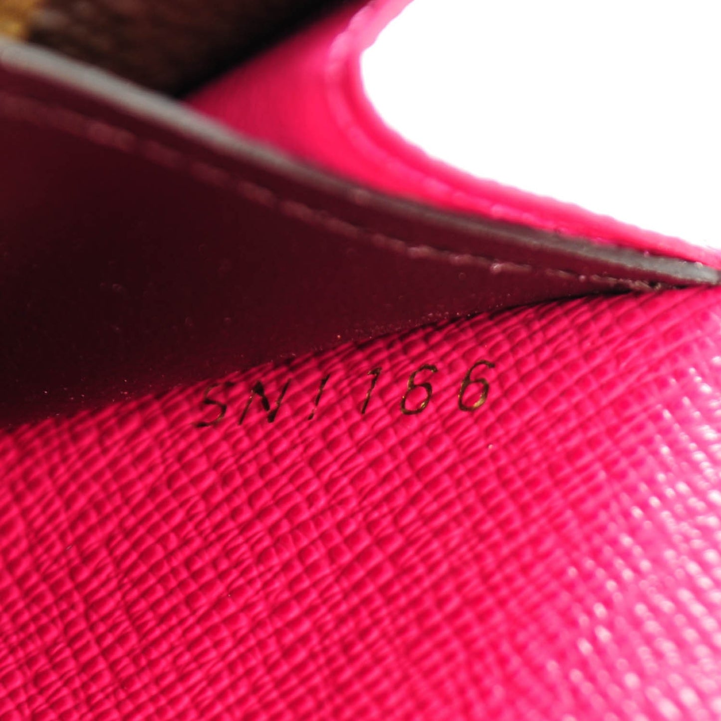 Monogram Emilie Wallet Hot Pink