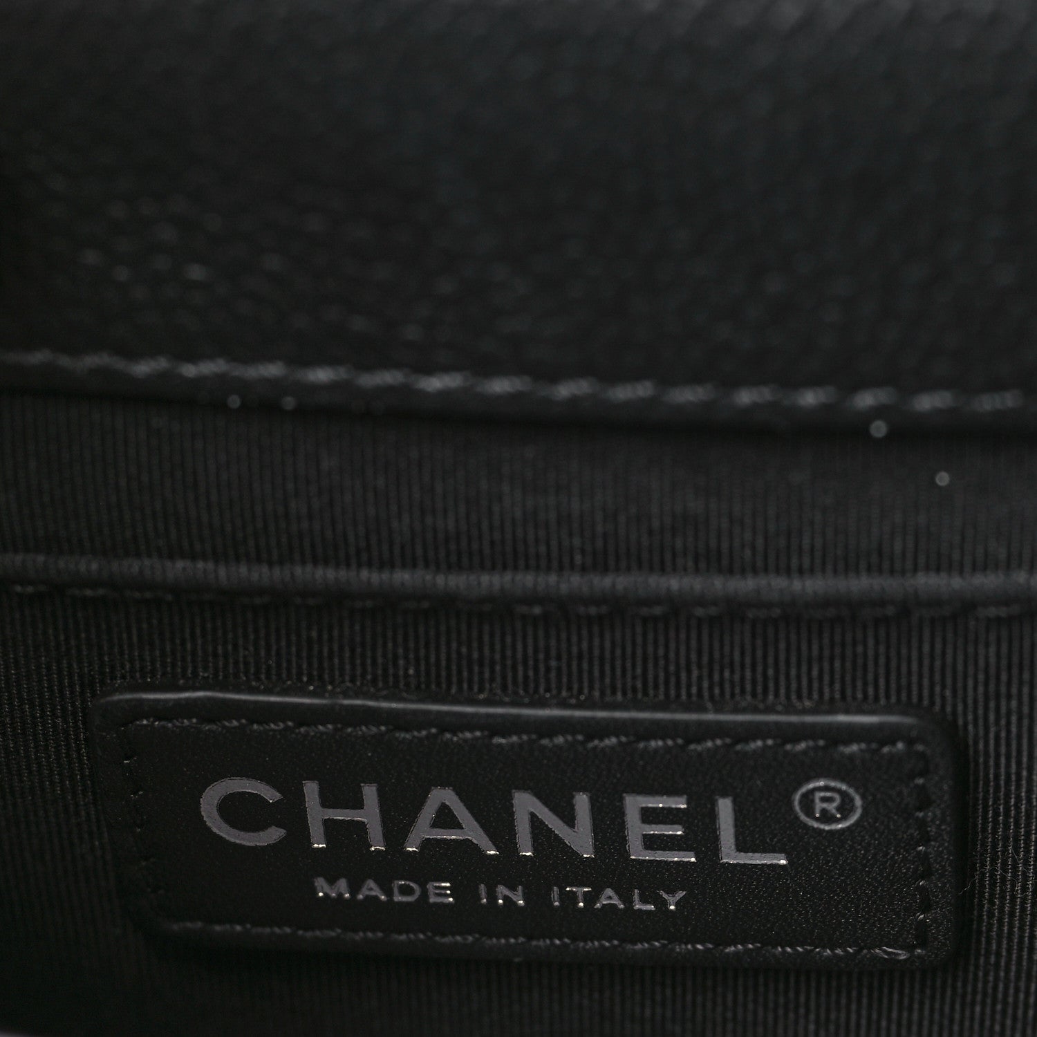 Chanel Caviar Quilted CC Box Flap Black 6 of 9