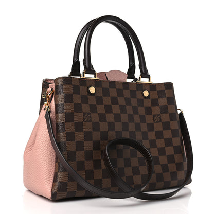 Louis Vuitton Damier Ebene Cuir Taurillon Brittany Magnolia 3 of 9