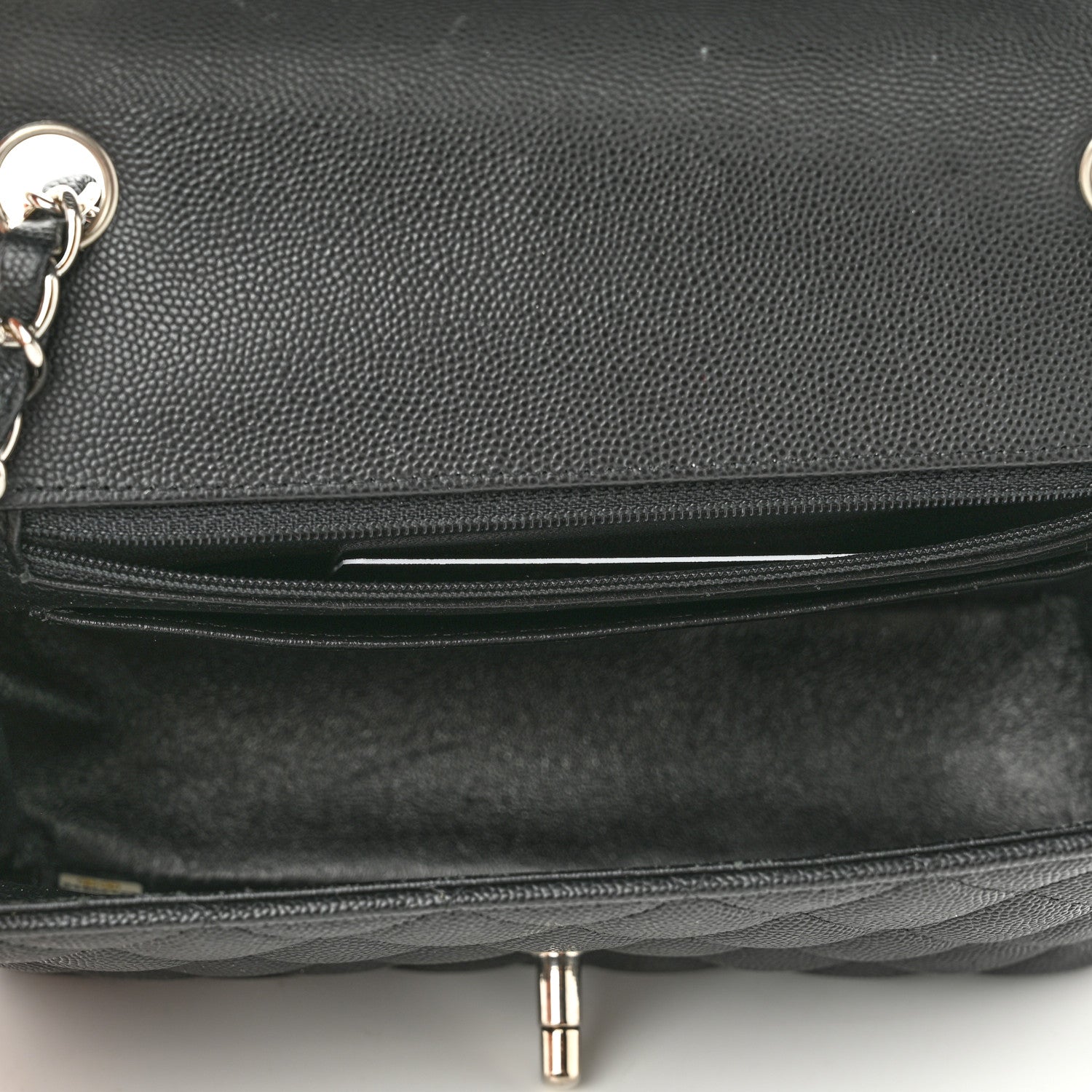 Chanel Caviar Quilted Mini Rectangular Flap Black 5 of 11