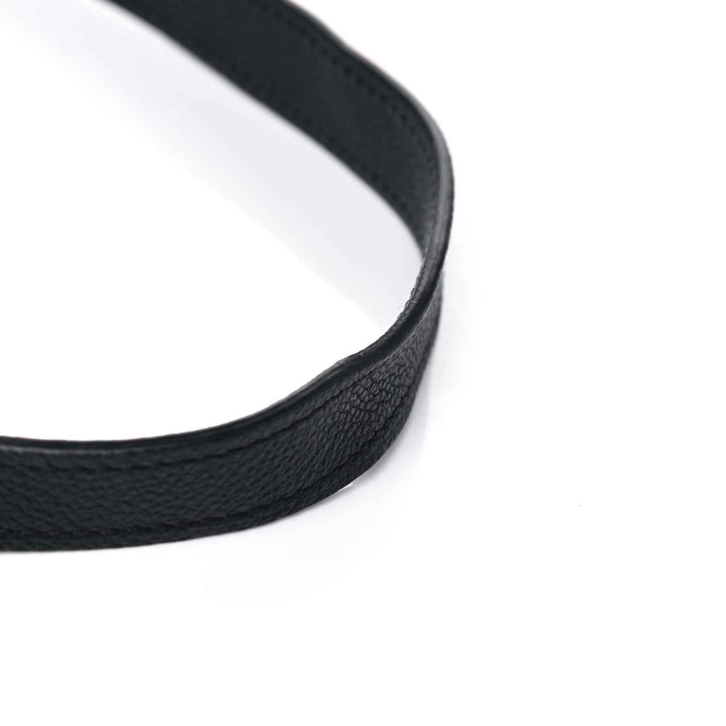 Calfskin Montaigne Shoulder Strap Black