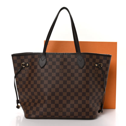 Louis Vuitton Damier Ebene Neo Neverfull MM Rose Ballerine 11 of 11