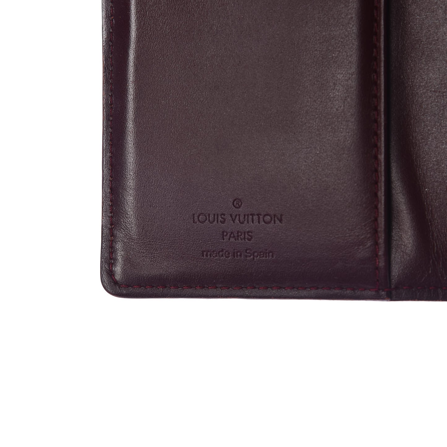 Vernis Small Ring Agenda Cover Rouge Fauviste