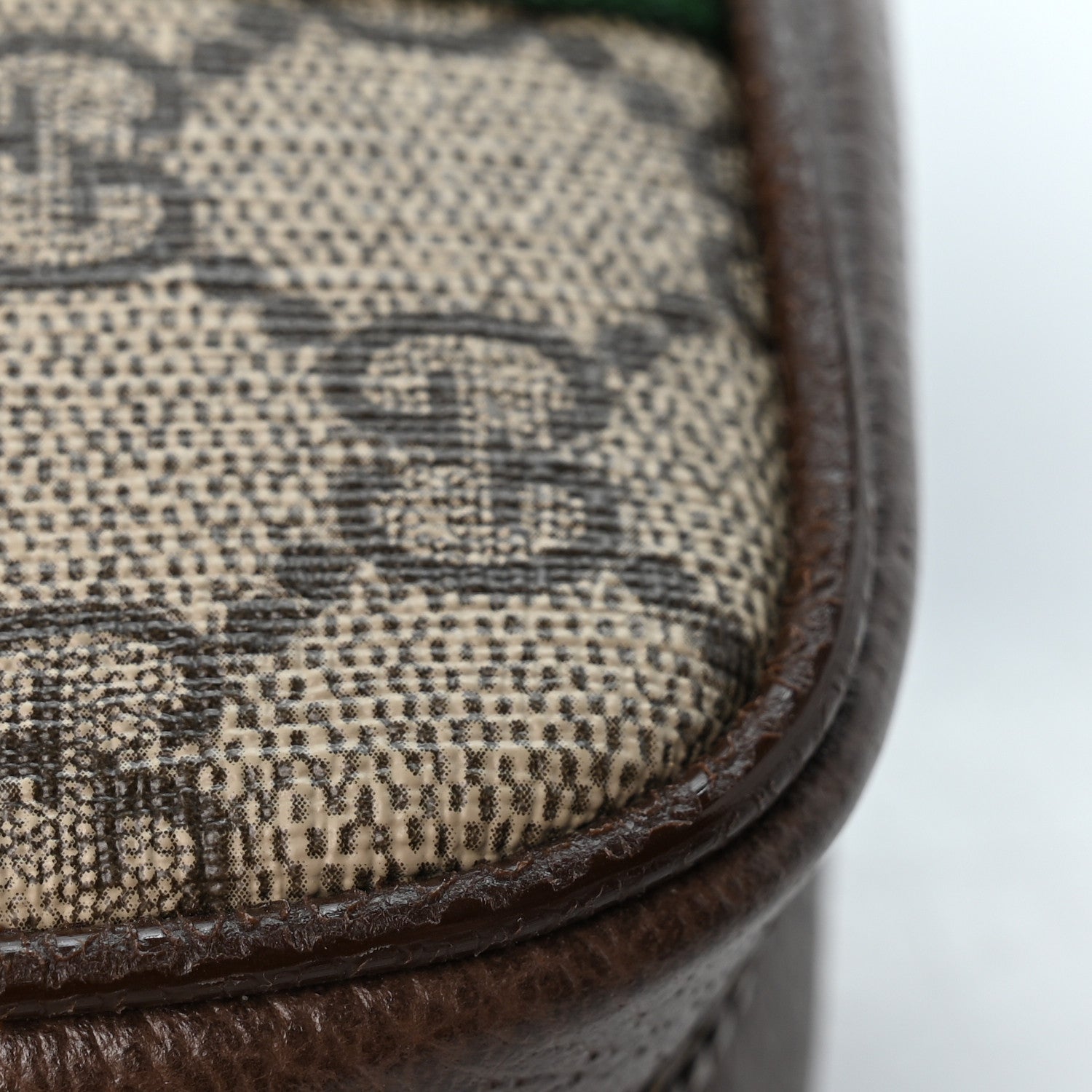 Gucci GG Supreme Monogram Web Mini Ophidia Messenger Brown 11 of 11