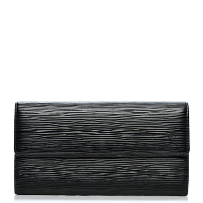 Louis Vuitton Epi Sarah Wallet Black 1 of 6