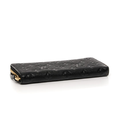 Louis Vuitton Empreinte Clemence Wallet Black 4 of 7