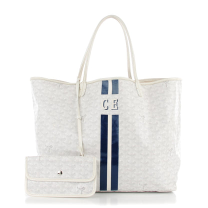 Goyard Goyardine Saint Louis GM White 1 of 7