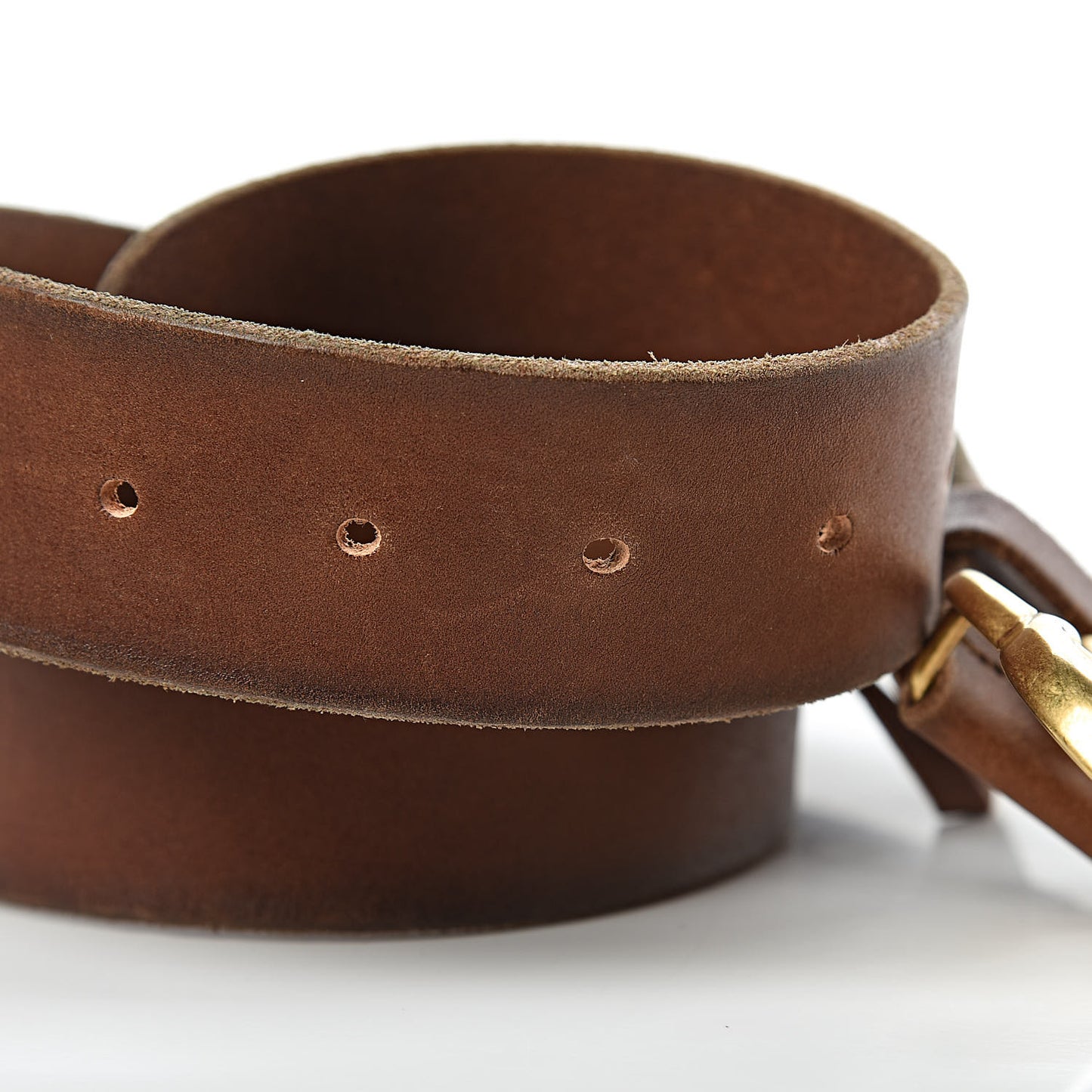 Faded Calfskin Double G 40mm Belt 80 32 Cuir