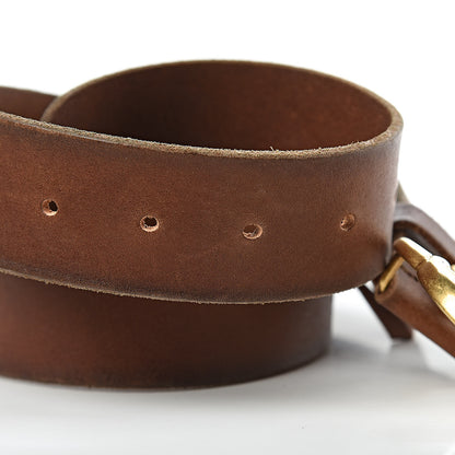 Gucci Faded Calfskin Double G 40mm Belt 80 32 Cuir 6 of 7
