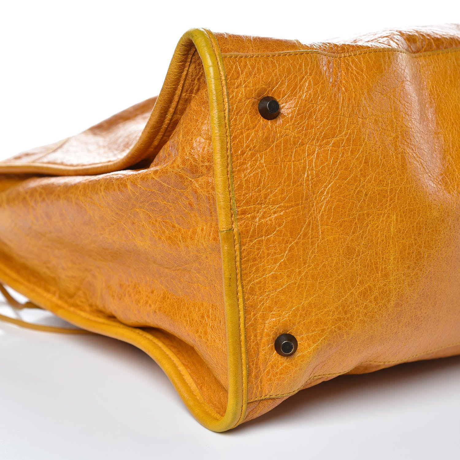 Balenciaga Agneau Classic Hardware Work Marigold 8 of 13