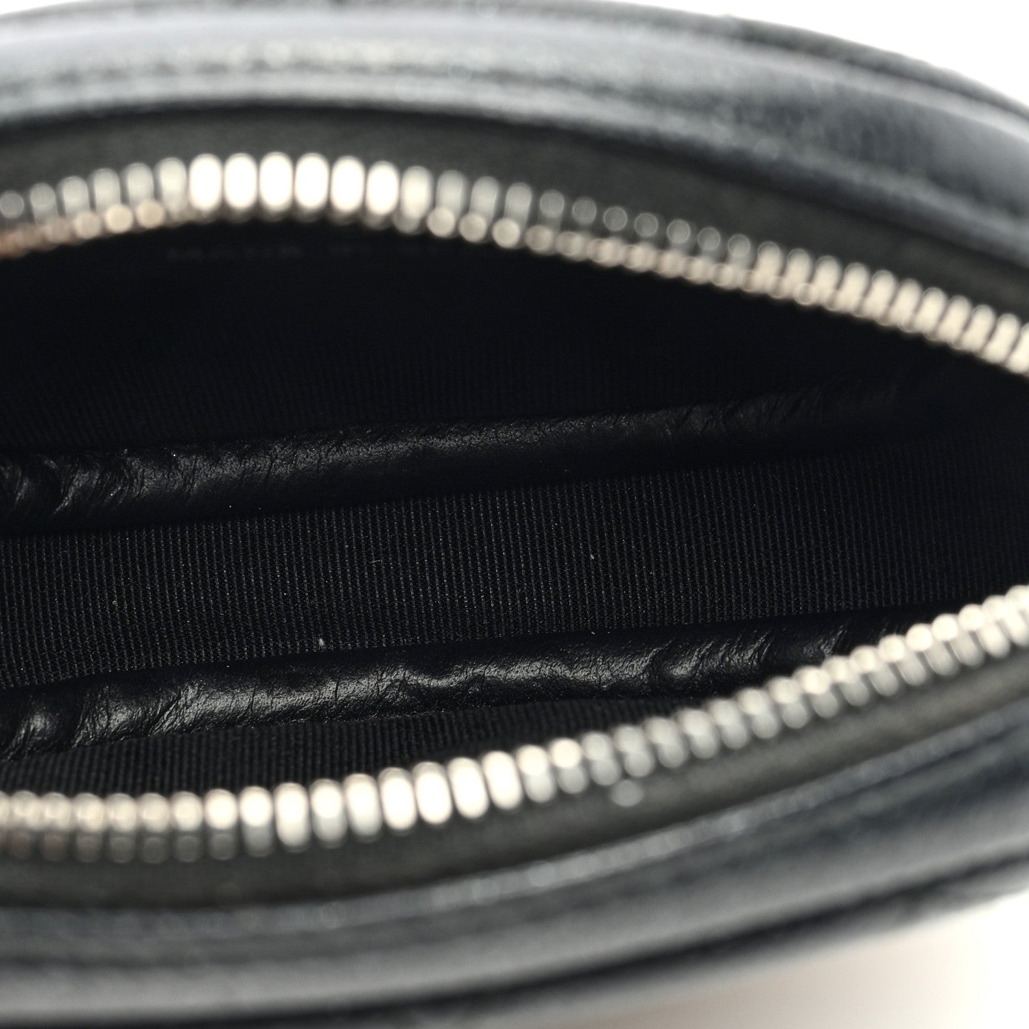 Chanel Caviar Quilted Zip Around Classic Coin Purse Black 5 of 8