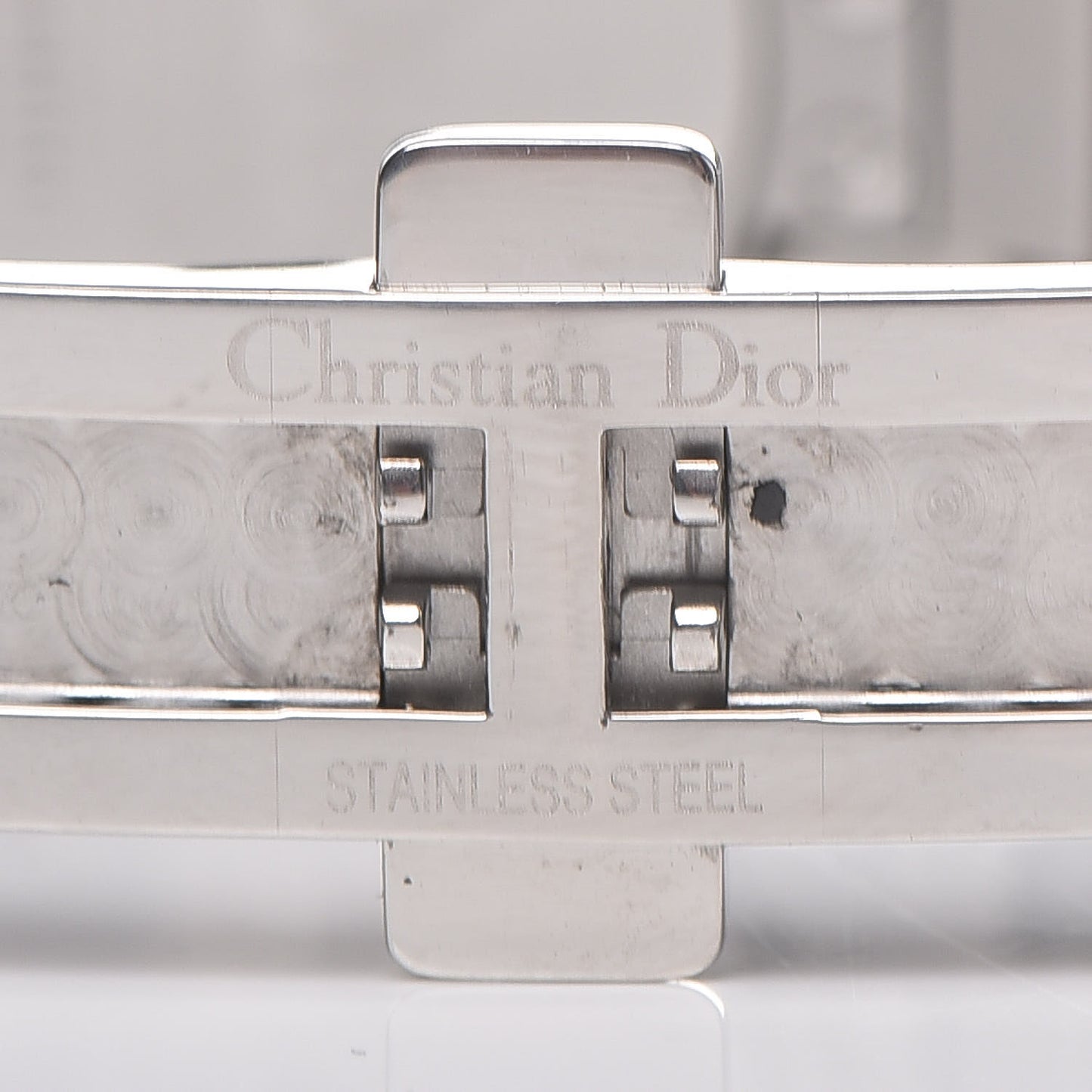 Stainless Steel Diamond Mother of Pearl 23mm La D De Dior Quartz Watch