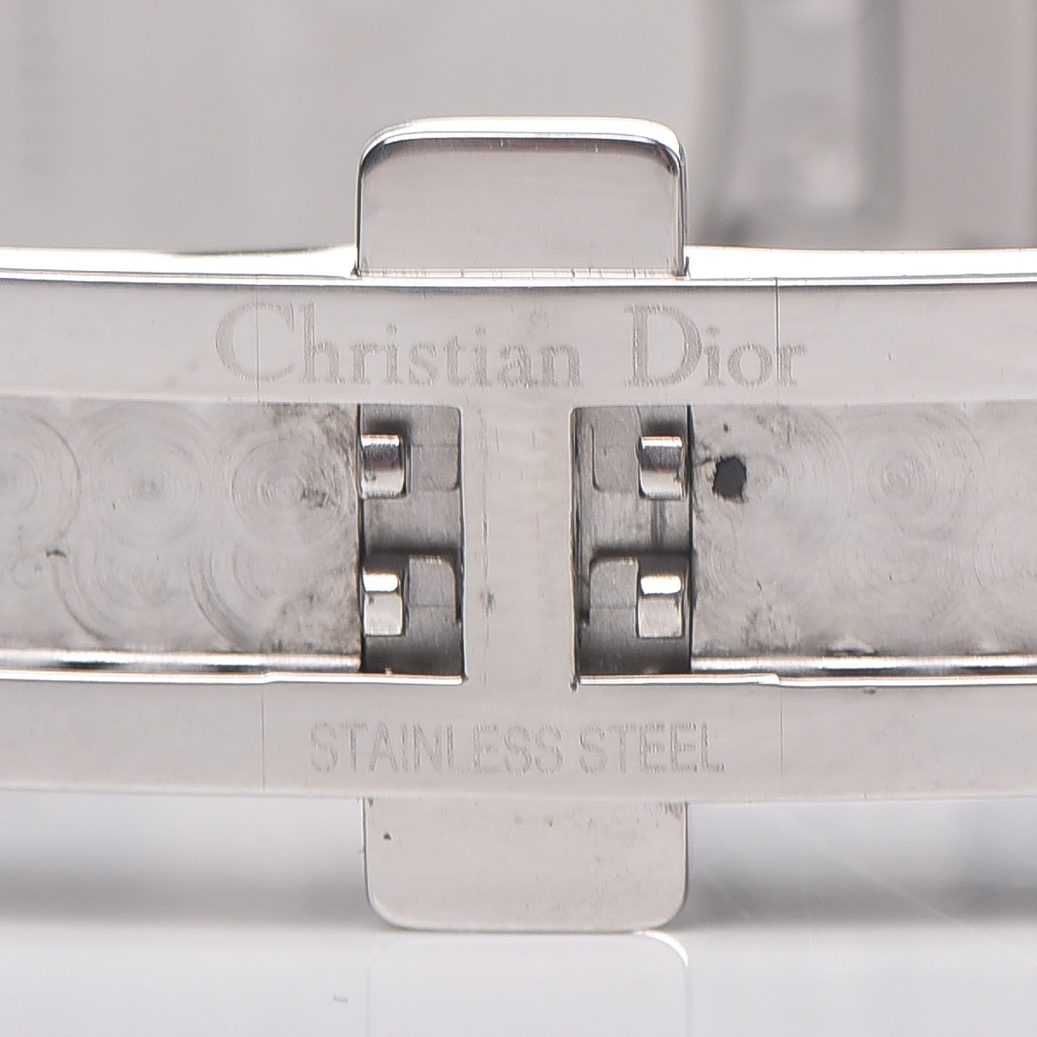 Christian Dior Stainless Steel Diamond Mother of Pearl 23mm La D De Dior Quartz Watch 6 of 6
