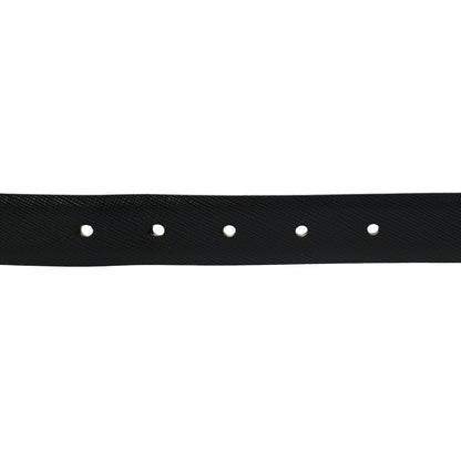 Prada City Calfskin Micro Sidonie Belt Bag 85 34 White Black 6 of 8