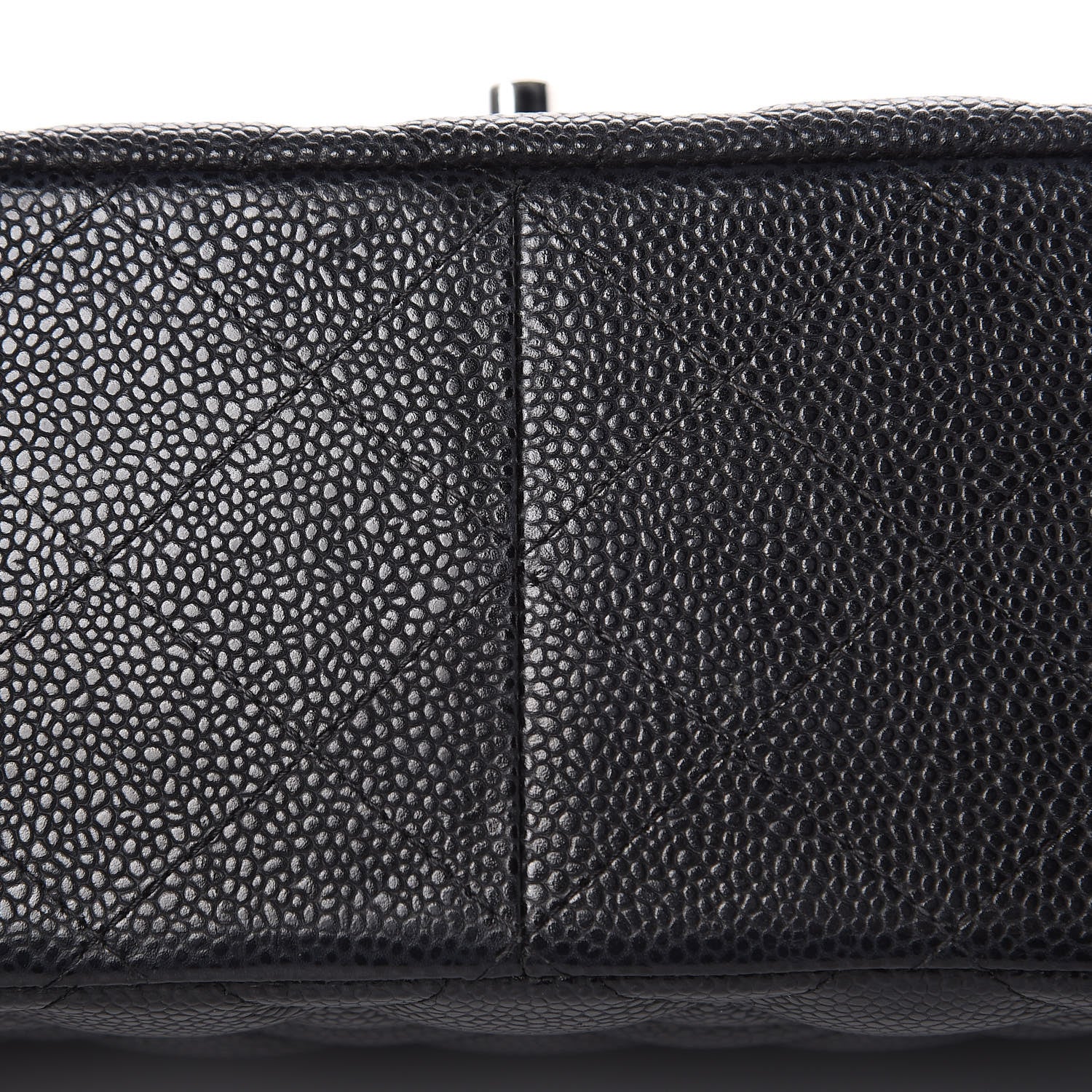 Chanel Caviar Quilted Jumbo Double Flap Black 10 of 14