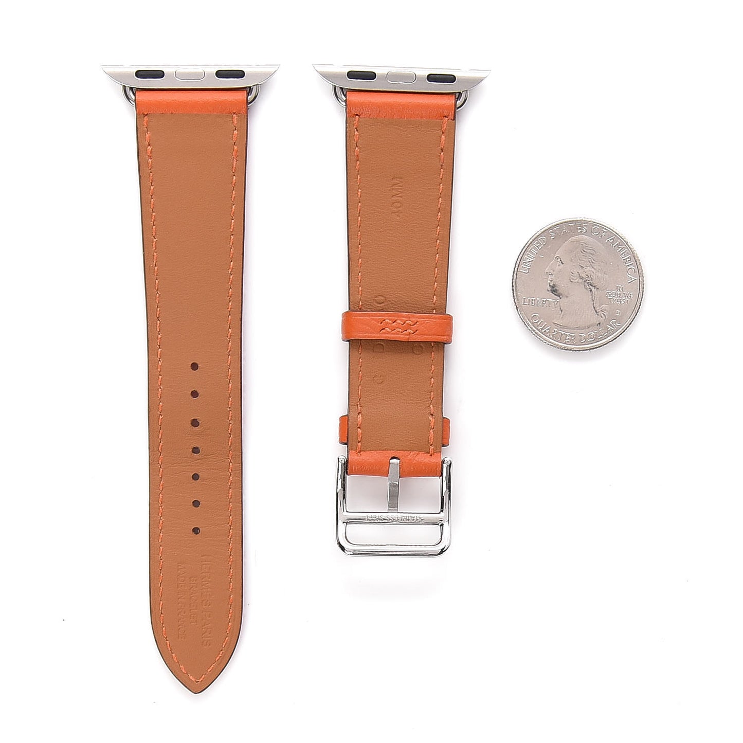Epsom 40mm Apple Watch Single Tour Band Orange