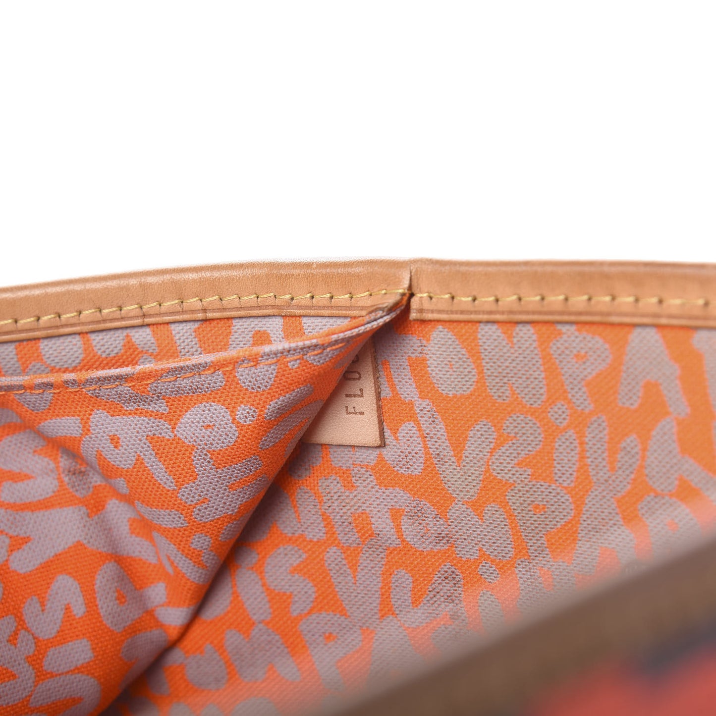 Monogram Graffiti Neverfull GM Orange