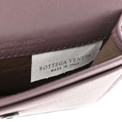Bottega Veneta Nappa Intrecciato Card Holder Lilac 7 of 8