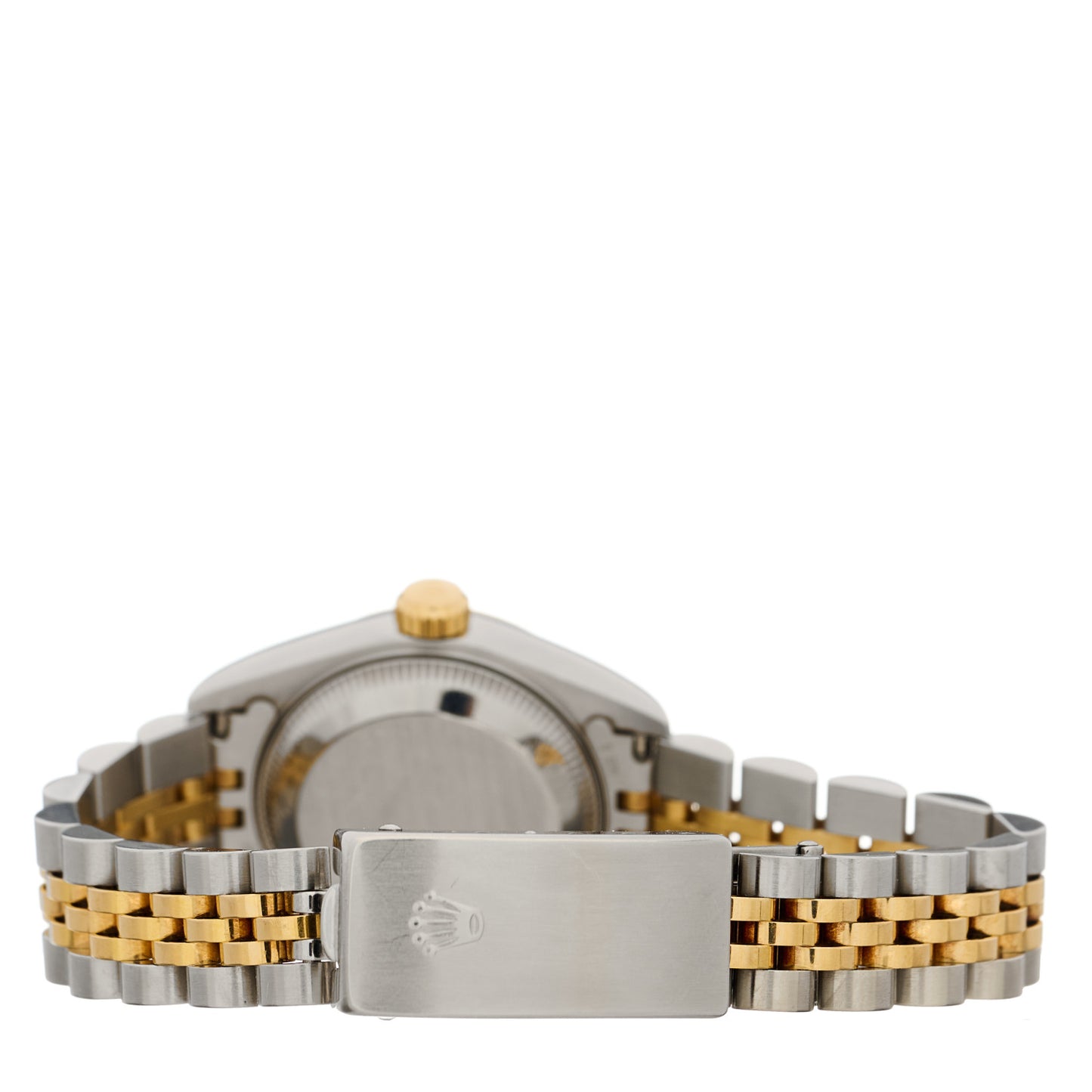 Stainless Steel 18K Yellow Gold Diamond 26mm Oyster Perpetual Datejust Watch Champagne 69173