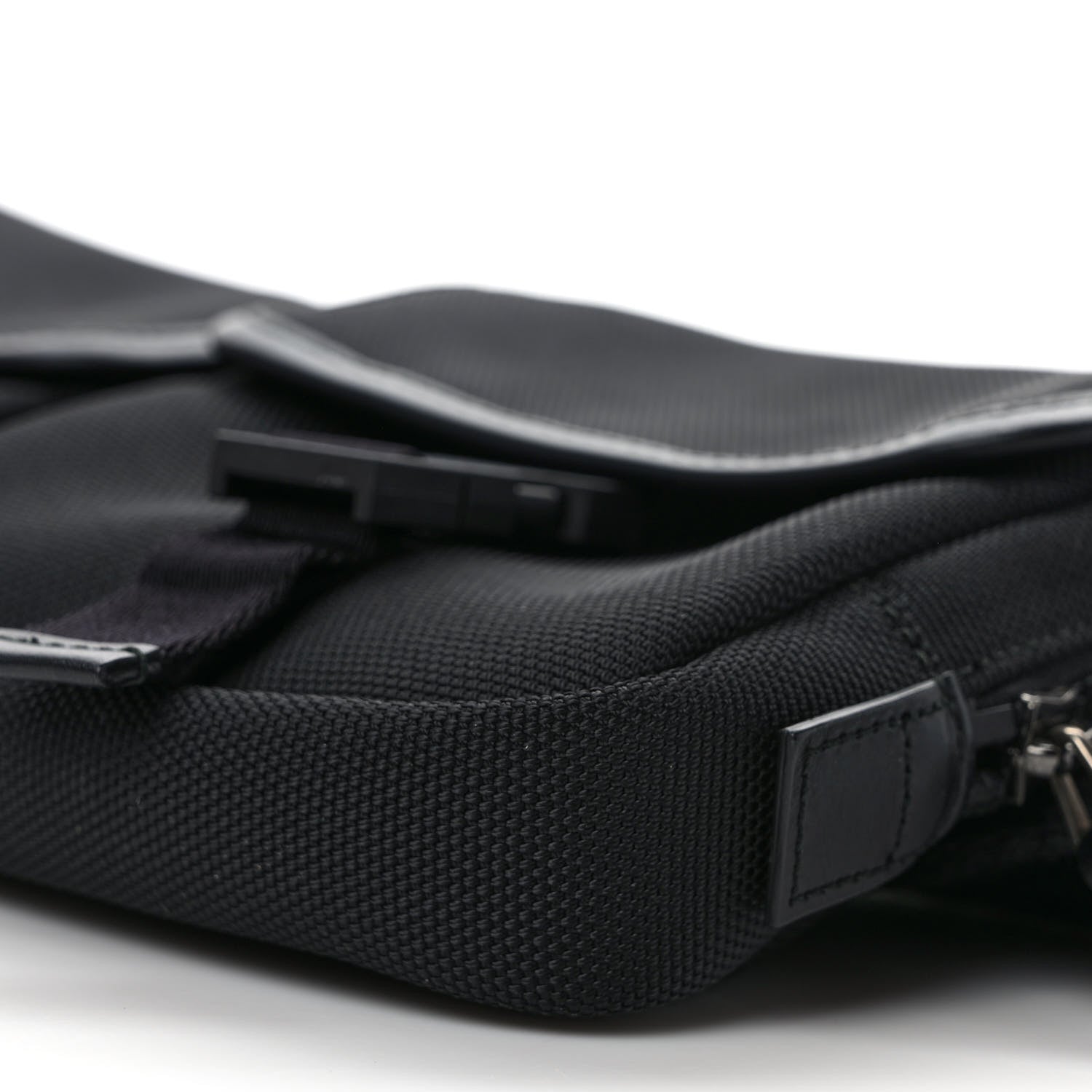 Gucci Techno Canvas Web Band Belt Bag Black 10 of 10