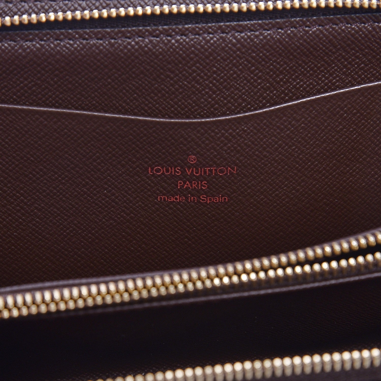 Louis Vuitton Damier Ebene Porte-Monnaie Zippy Wallet 6 of 8