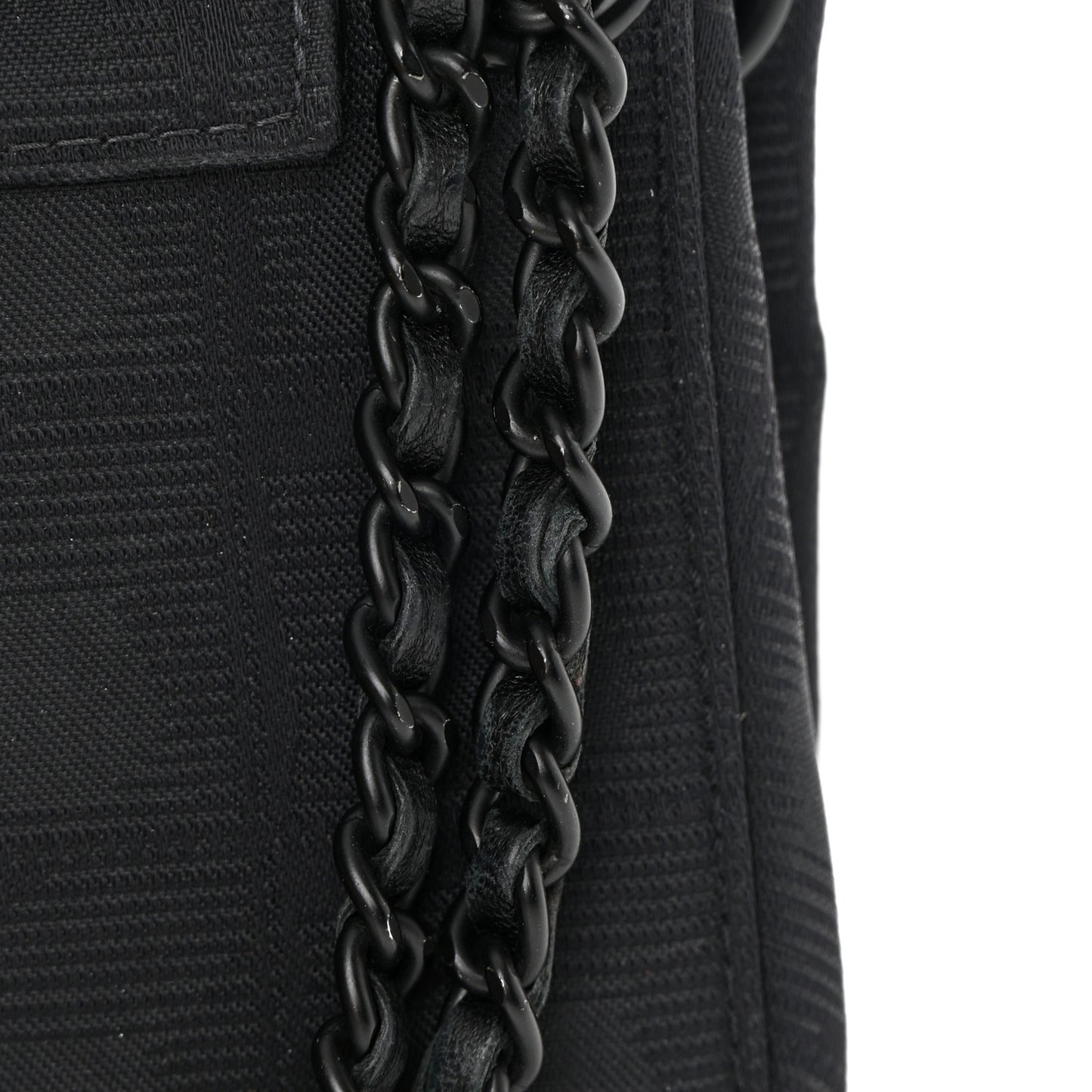 Nylon Mini Travel Accordion Flap Black