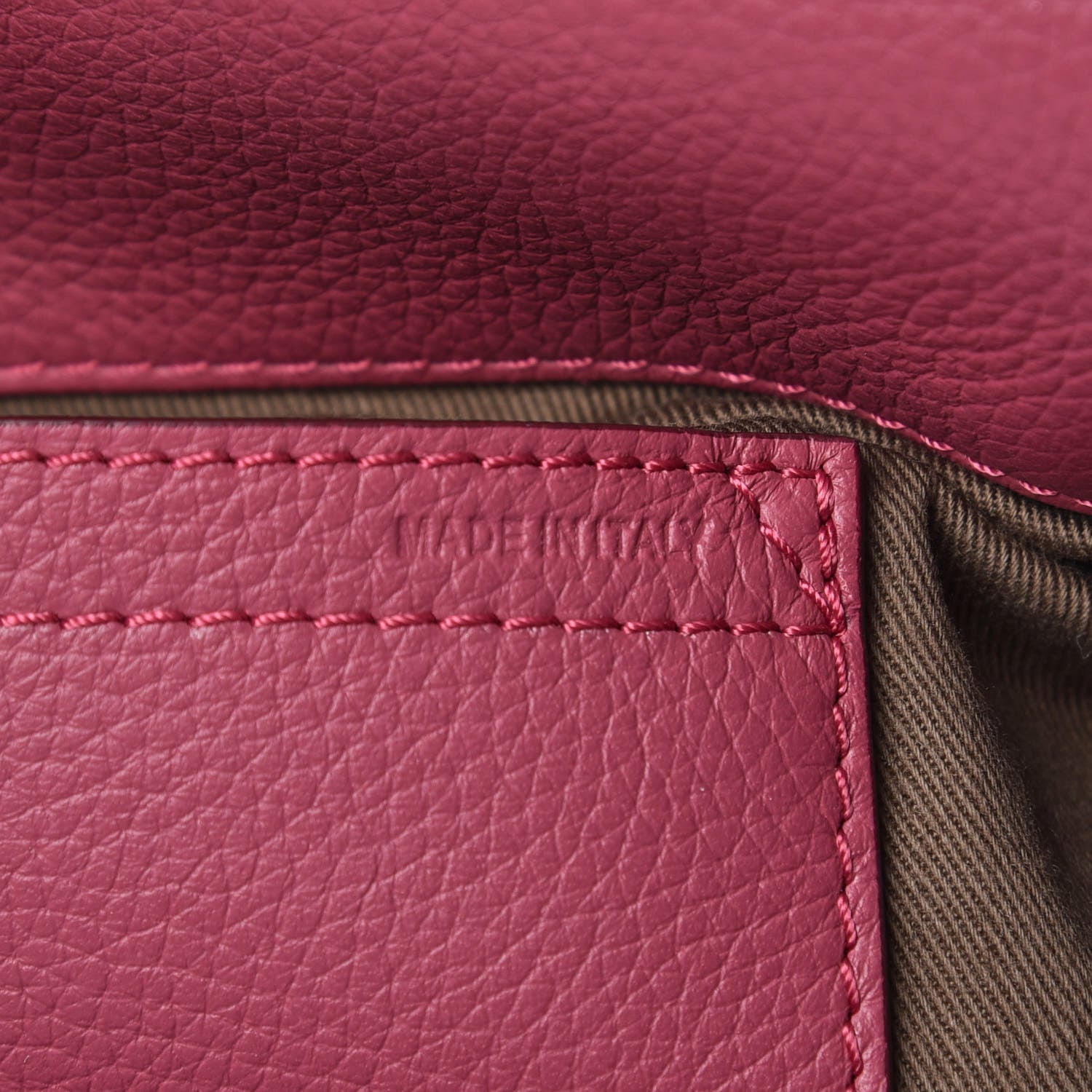 Chloe Grained Calfskin Medium Marcie Saddle Bag Dreamy Pink 7 of 9