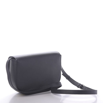 Balenciaga Signature Grained Calfskin Logo S Ville Day Bag Bleu Tempete Jaune 3 of 8
