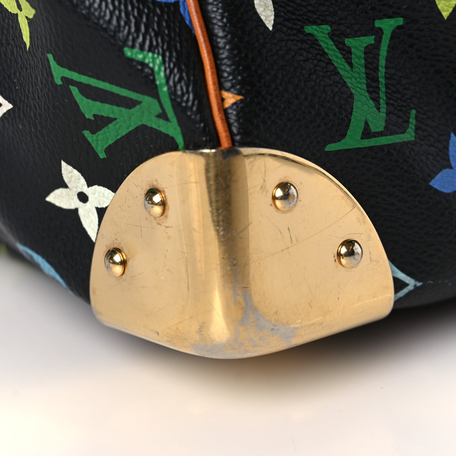 Louis Vuitton Monogram Multicolor Speedy 30 Black 12 of 14