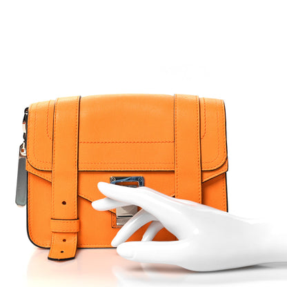 Proenza Schouler Lambskin PS1 Mini Crossbody Bag Marigold 4 of 22