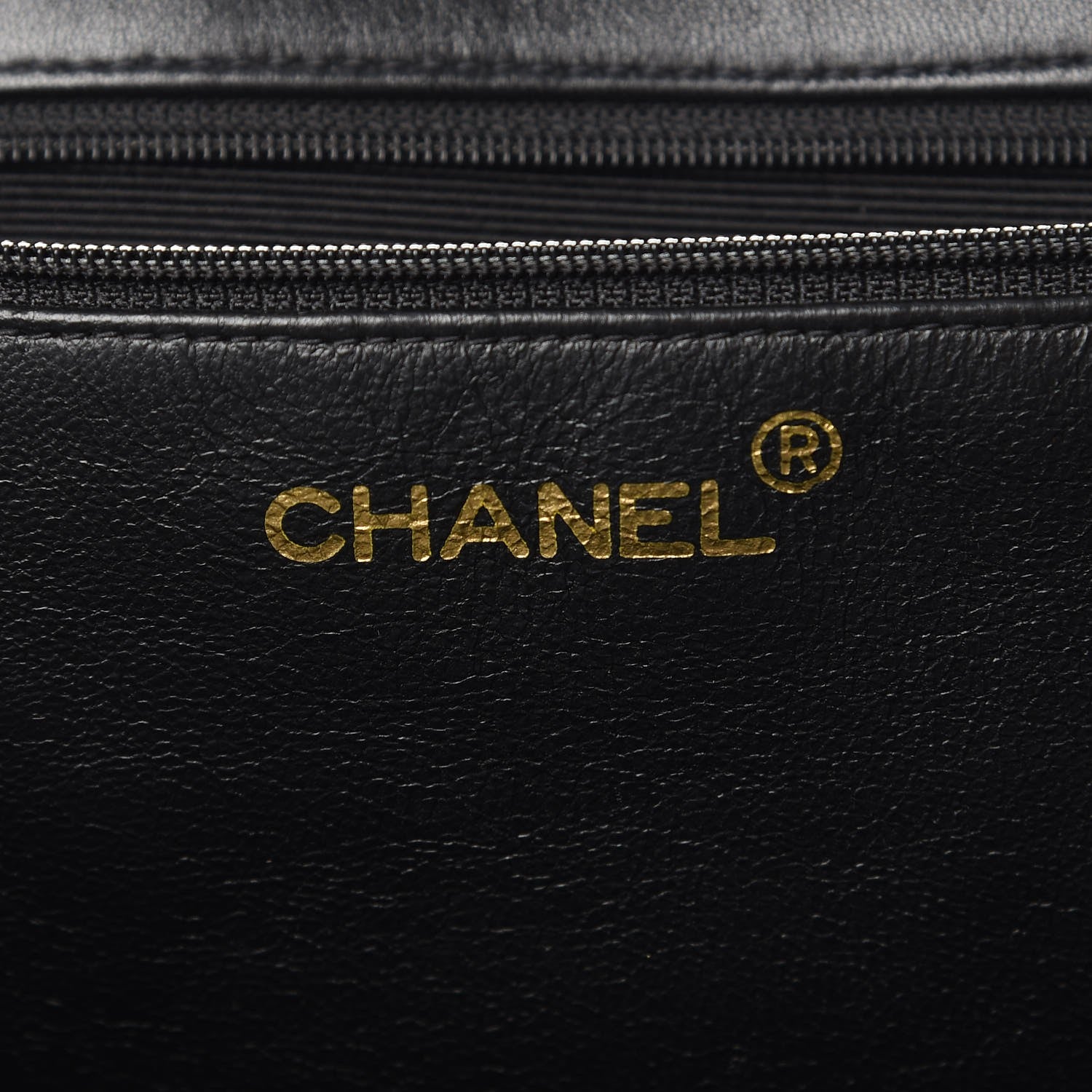 Chanel Lambskin CC Tote Black 6 of 11