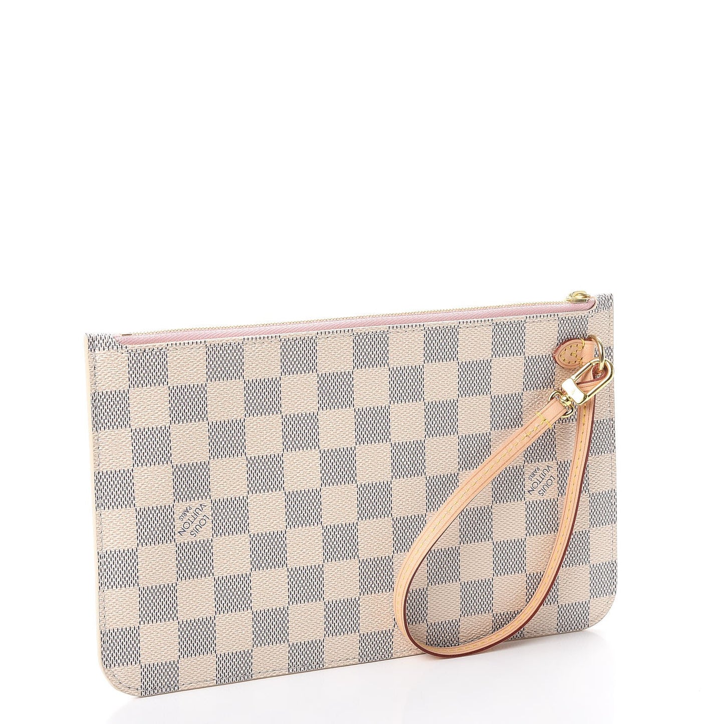 Damier Azur Neverfull MM GM Pochette Rose Ballerine