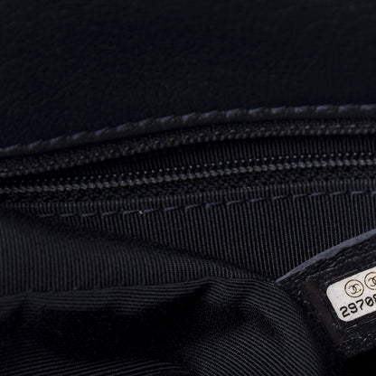 Chanel Goatskin Quilted Medium Chanel 19 Flap Navy Blue 7 of 10