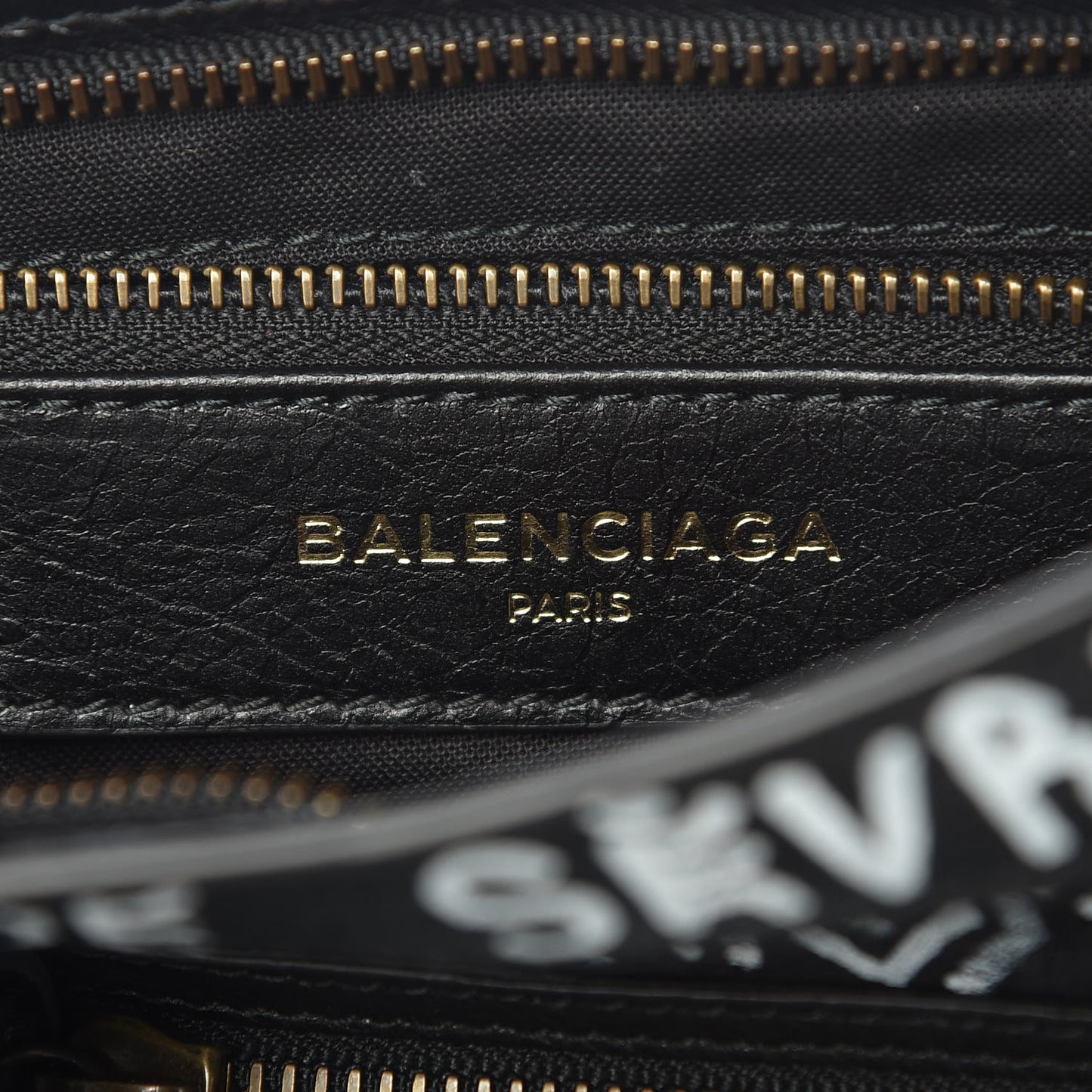 Agneau Classic Hardware Graffiti All Over S City Black