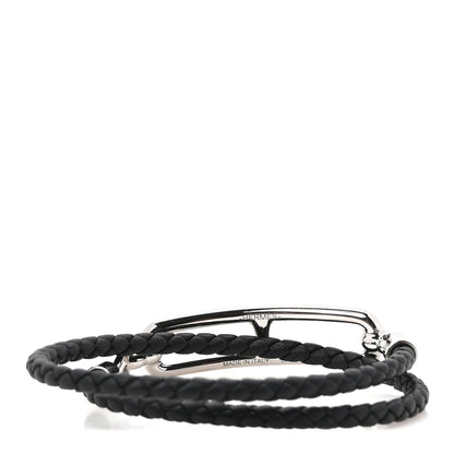 Hermes Swift Roulis Double Tour Bracelet T1 Black 3 of 4