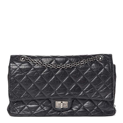 Chanel Aged Calfskin Quilted 2.55 Reissue 226 Flap Black 1 of 9