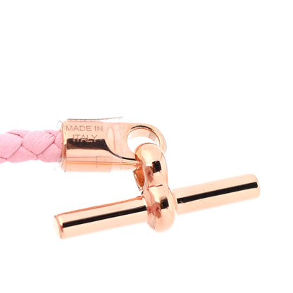 Hermes Swift Glenan Double Tour Bracelet T1 Rose Sakura 3 of 4