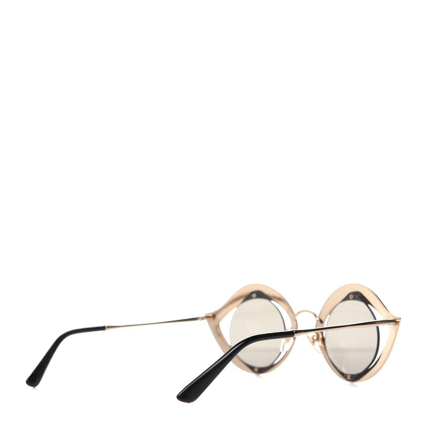 Metal Crystal Cat Eye Sunglasses GG0046S Pink