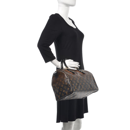 Louis Vuitton Monogram Mirage Speedy 30 Black 2 of 6