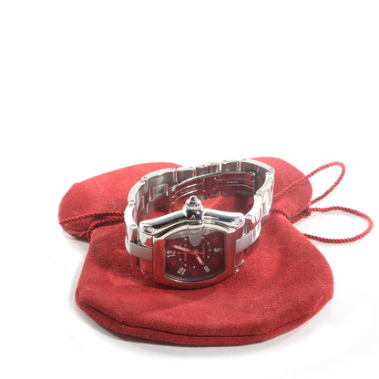 Cartier Stainless Steel 37mm Roadster Automatic Watch Black 10 of 10