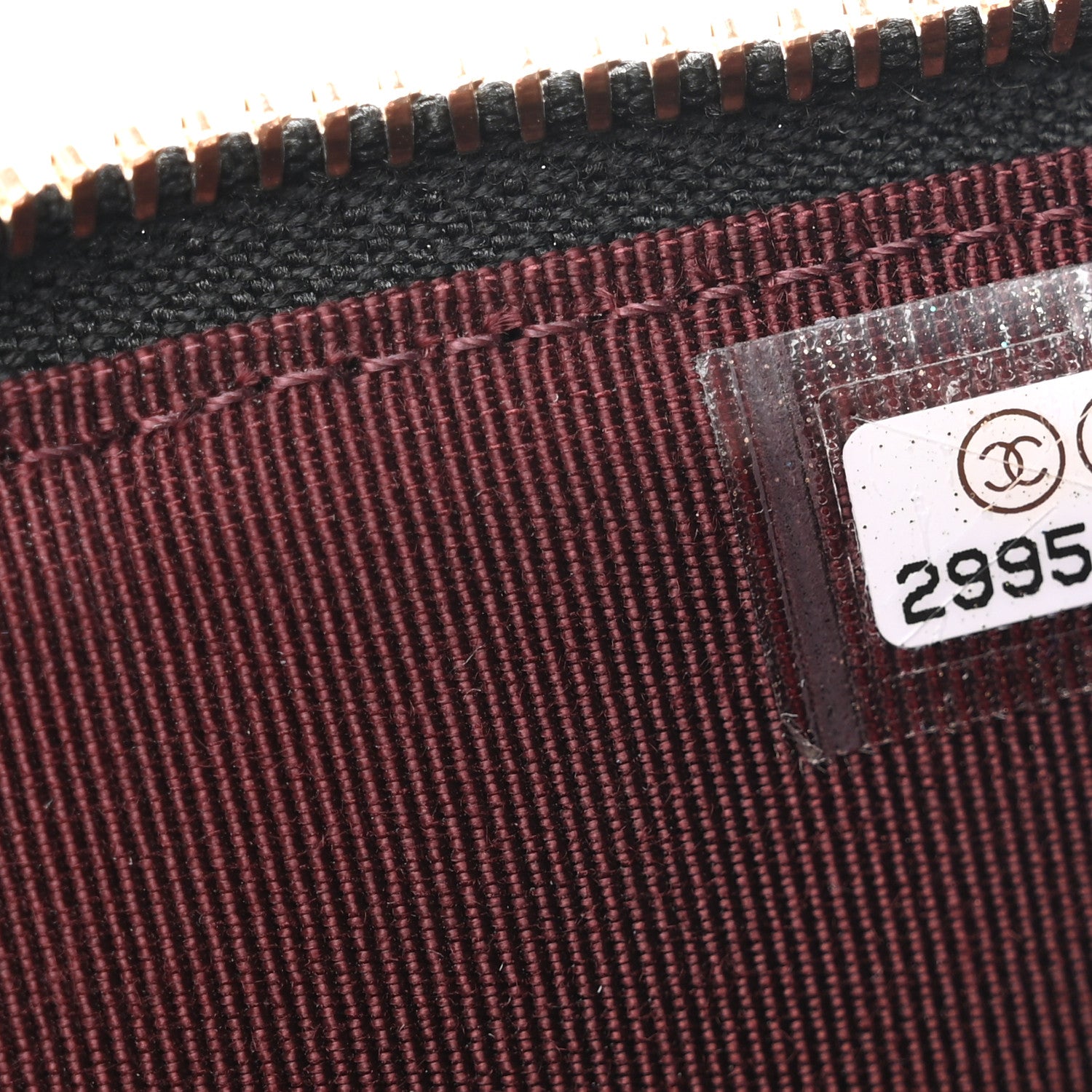 Chanel Caviar Quilted Classic Flat Wallet Pouch Black 7 of 9