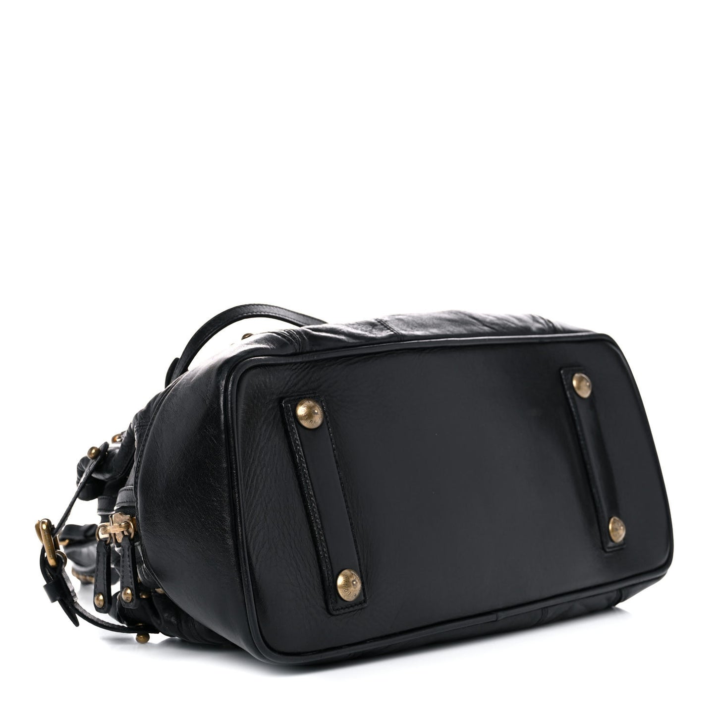 Lambskin Riveting Black