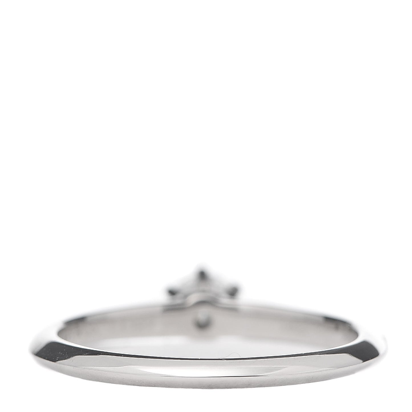 Platinum Diamond .27ct Solitaire Engagement Ring 54 7