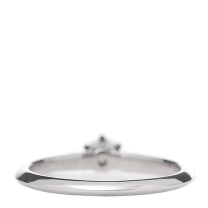 Tiffany Platinum Diamond .27ct Solitaire Engagement Ring 54 7 3 of 6