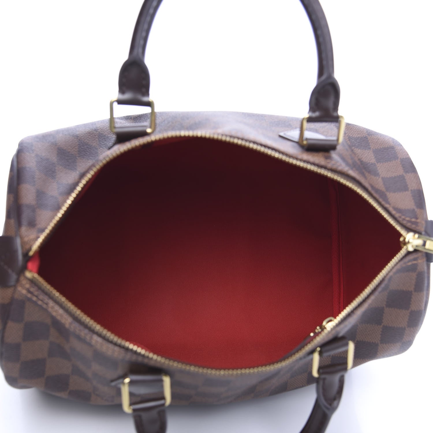 Louis Vuitton Damier Ebene Speedy 30 4 of 9