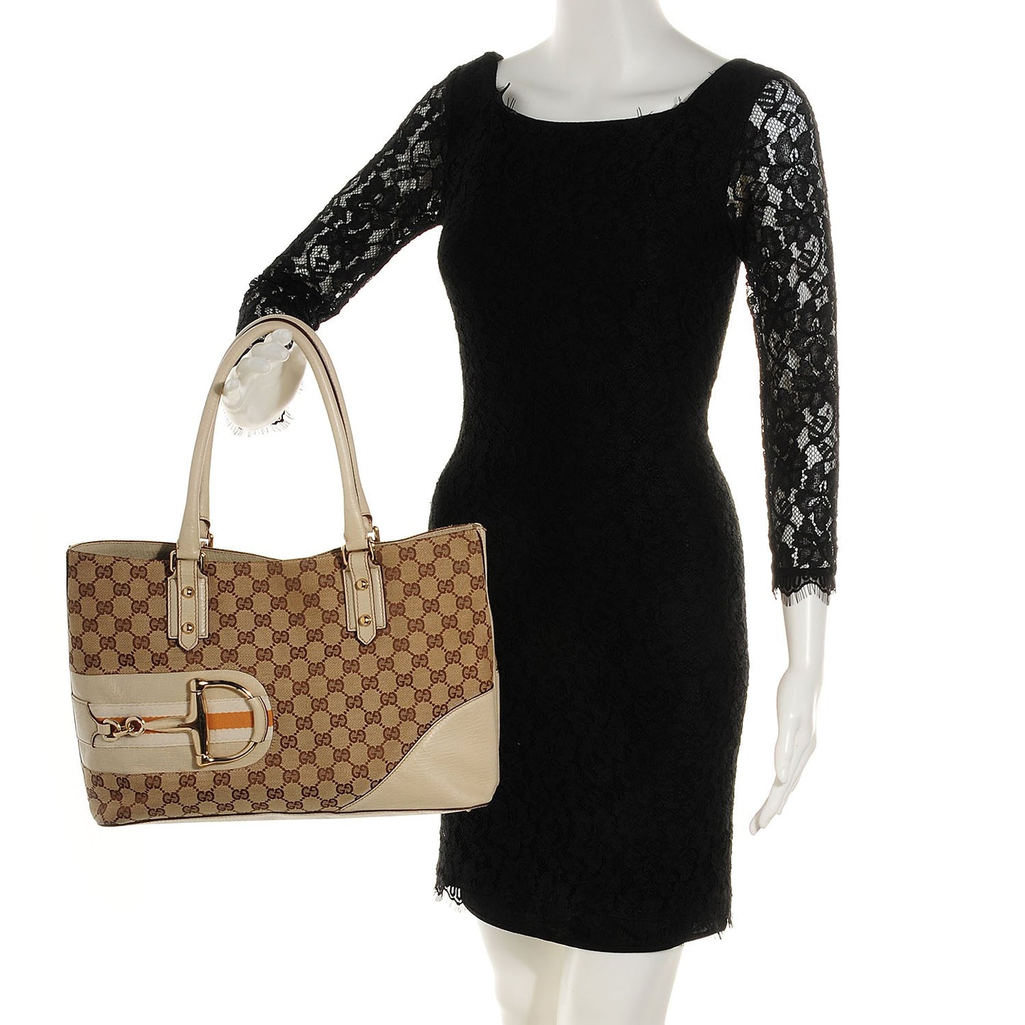 Monogram Hasler Medium Tote Off White