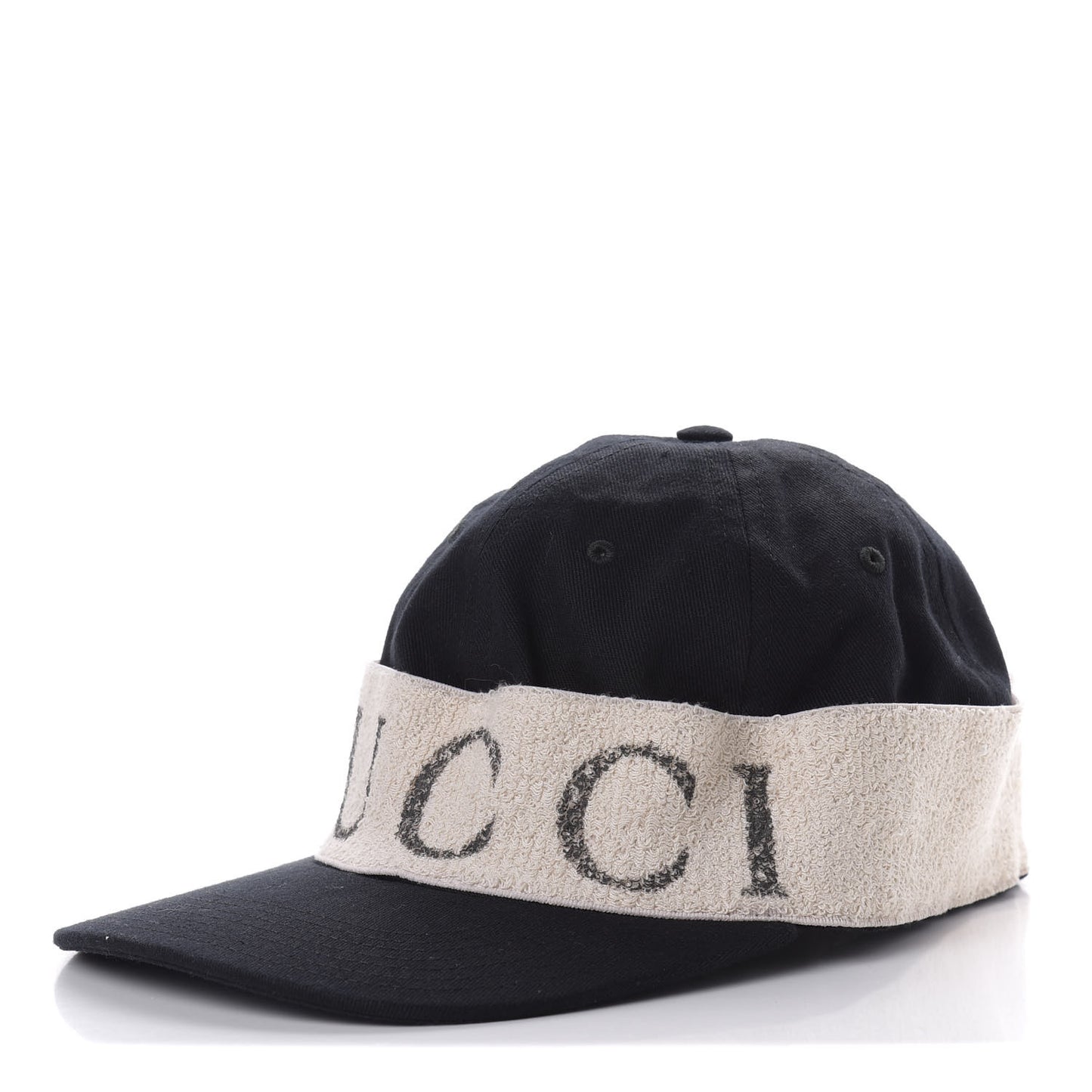Gabardine Headband Baseball Hat M Black